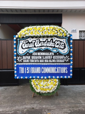 Papan Bunga Duka di Klandasan Ilir